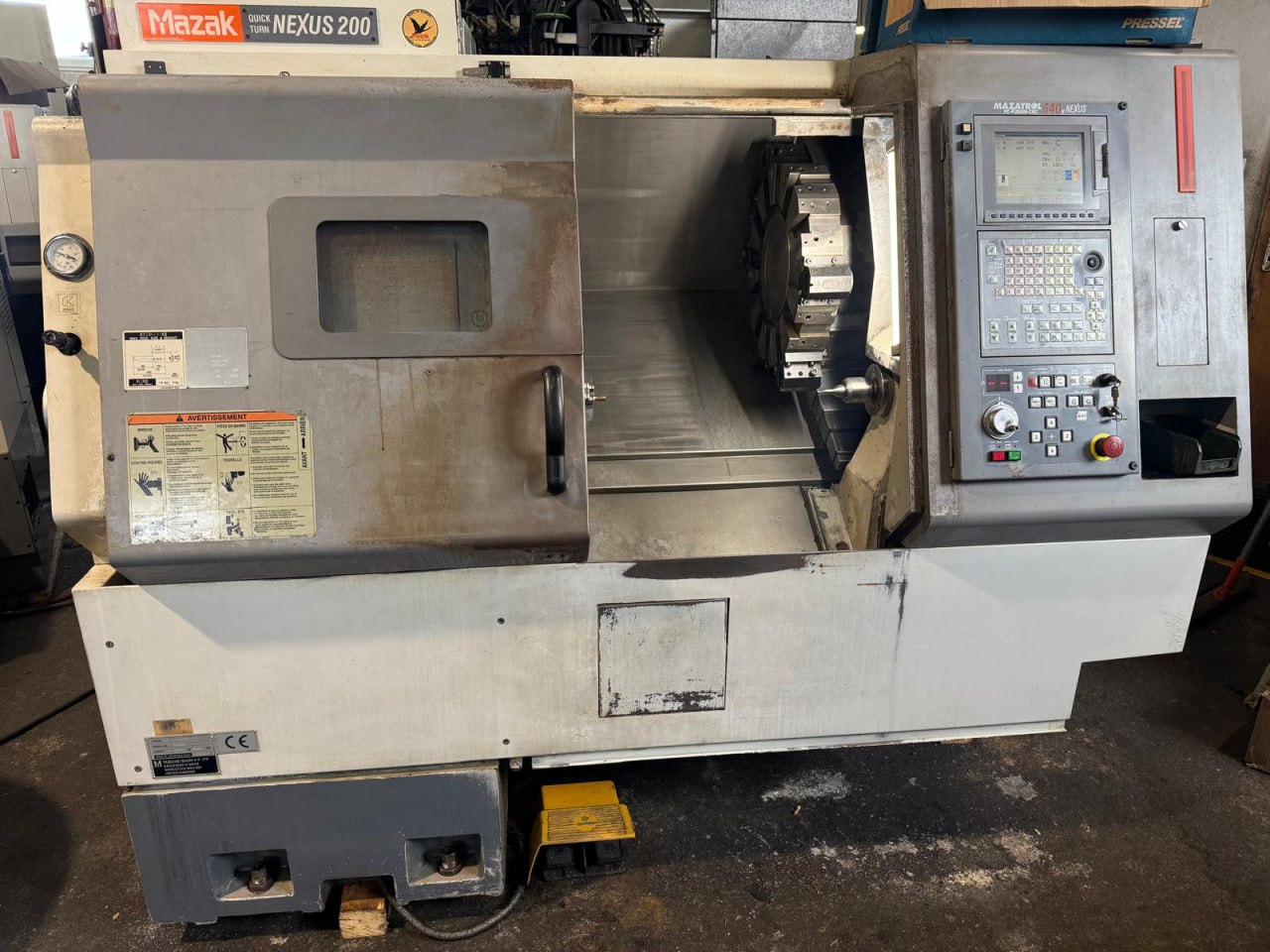 Токарный станок с ЧПУ Mazak QTN200